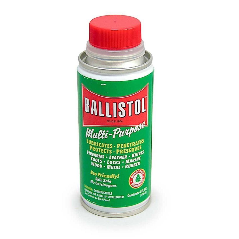Ballistol 4 oz Non-Aerosol Multi-Purpose Oil for Firearms Leather and Metal