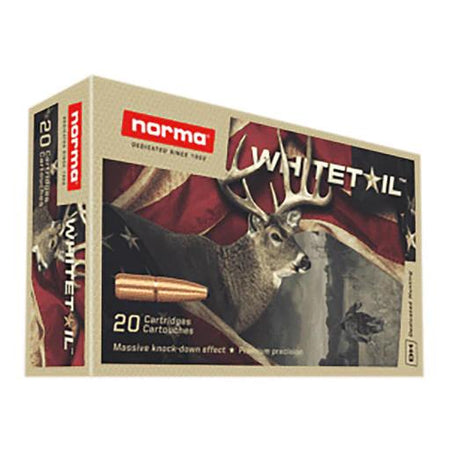 Norma Whitetail 7.65x53mm Argentine 174 grain Pointed Soft Point ammunition