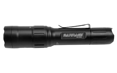 Nightstick USB-568XL Tactical Flashlight 900 Lumens, USB Rechargeable, White/Red/Green Modes, Black