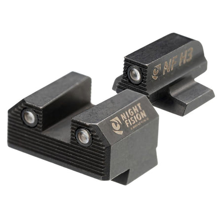 Night Fision Tritium Optics Ready Stealth Night Sights Black - Canik Mete SF/TP9