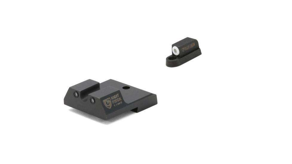 Night Fision CZ-USA P-07 P-09 Perfect Dot Night Sight Set White Front U Rear