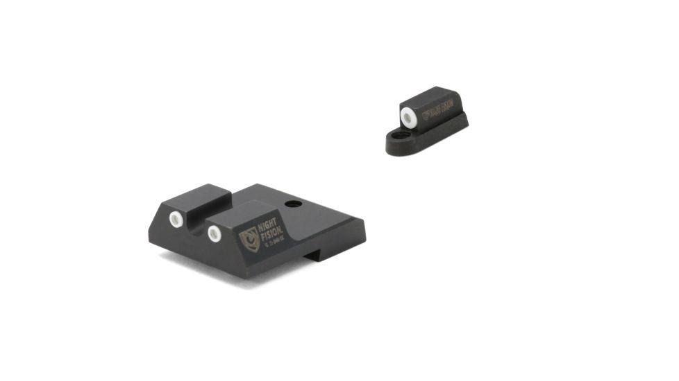 Perfect Dot NS White Front and U White Rear Night Sight Set for CZ-USA P-10 C