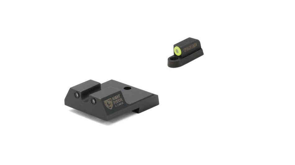 Night Fision CZ-USA P-10 C Perfect Dot Night Sight Set Yellow Front U Black Rear