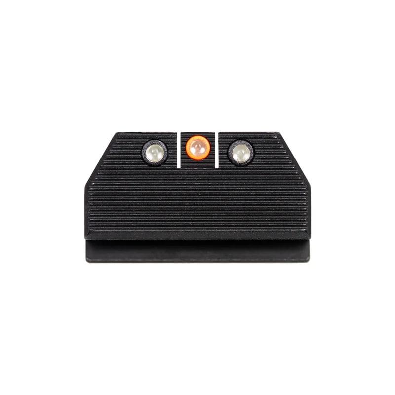 Night Fision Tritium Night Sight Set Optics Ready Stealth - Orange Front Black Rear for CZ P-10