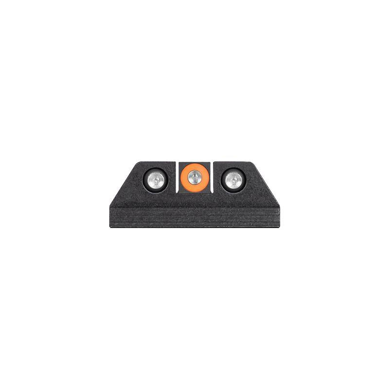 Night Fision FN 509 Tritium Night Sights Orange Front Square Notch Rear CNC Steel USA Made