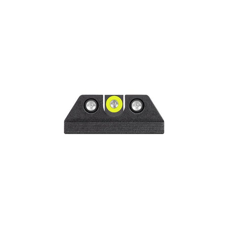 Night Fision Bright Tritium Night Sight Set for FN 509 – Yellow Front, Square Notch Rear