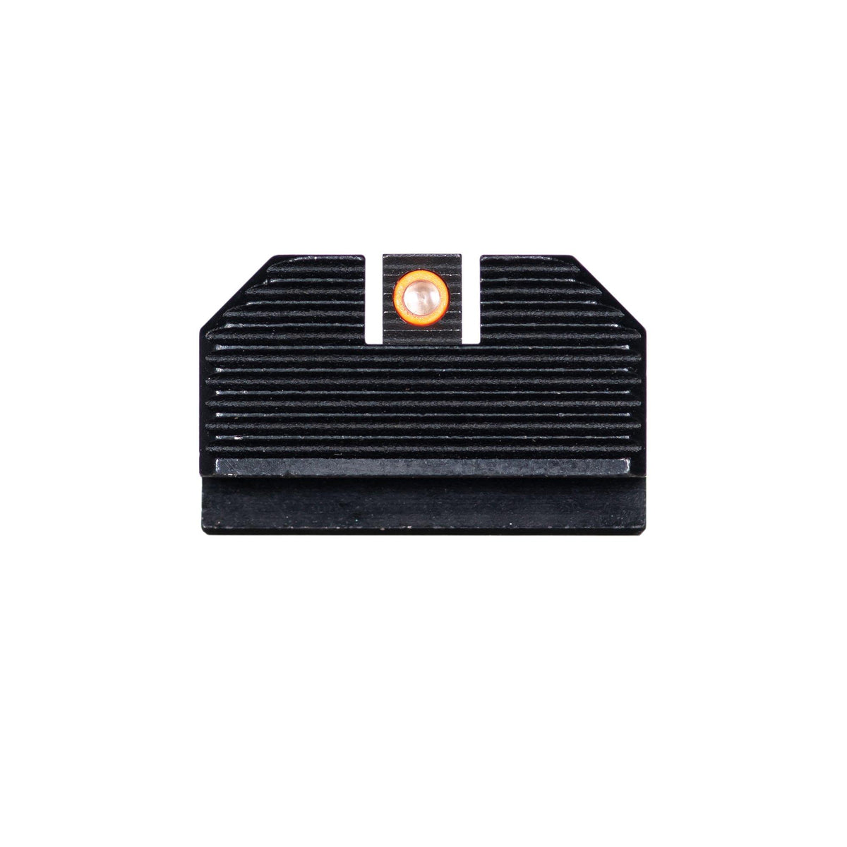 Night Fision Glock 43X MOS Optics Ready Stealth Night Sight Set Orange Front Blank Back