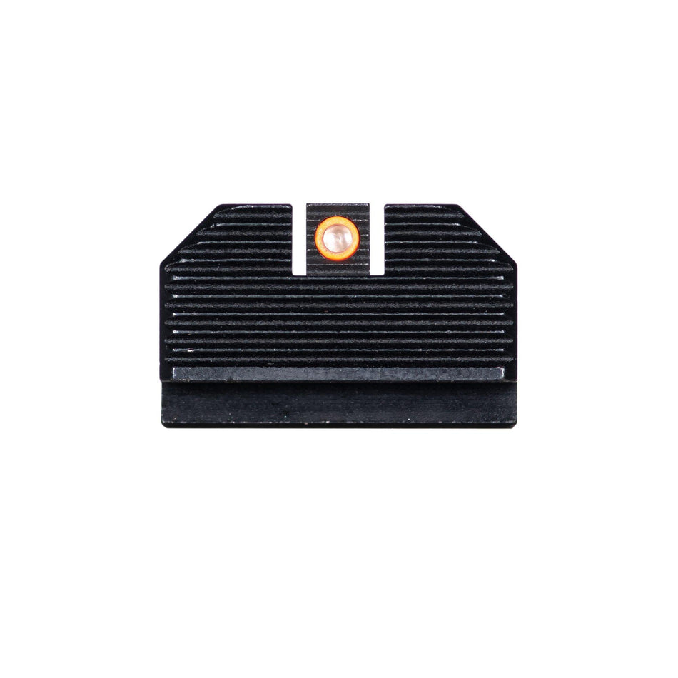 Night Fision Glock 43X MOS Optics Ready Stealth Night Sight Set Orange Front Blank Back