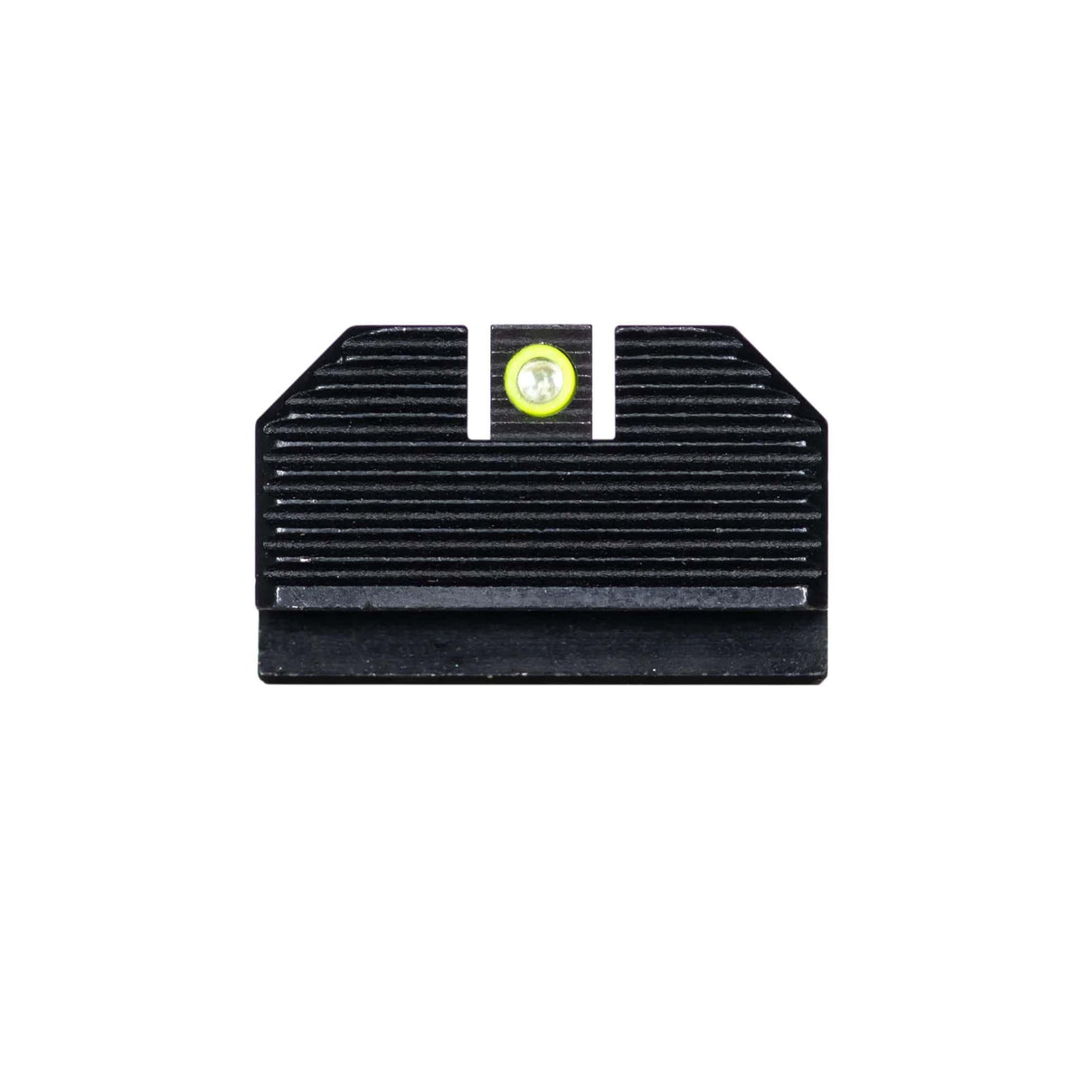 Night Fision Glock 43X MOS Stealth Optics Ready Night Sight Set Yellow Front Black Rear