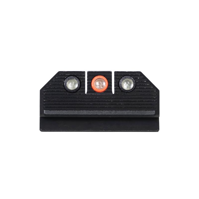 Night Fision Perfect Dot Optics Ready Stealth Night Sights Orange/Black for Ruger Max 9