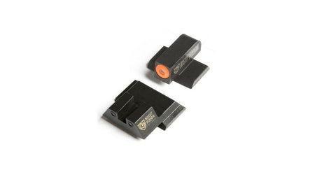 Night Fision Perfect Dot NS Set for S&W M&P – Orange Tritium Front, Black U Rear