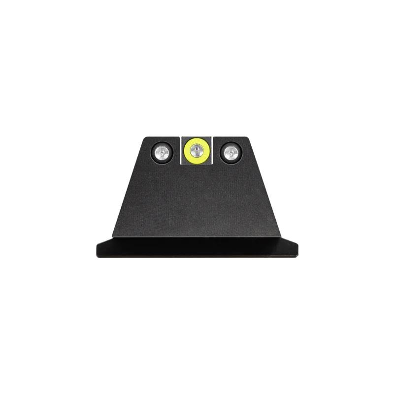 Night Fision Suppressor-Height Tritium Night Sights for S&W M&P - Yellow Front Black Rear