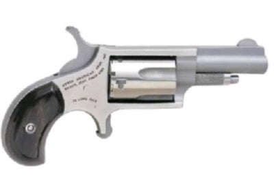 MINI 22MAG REV 1-5/8 SS BLKPRL NAA-22M-GP-B|BLK PEARLITE GRIP