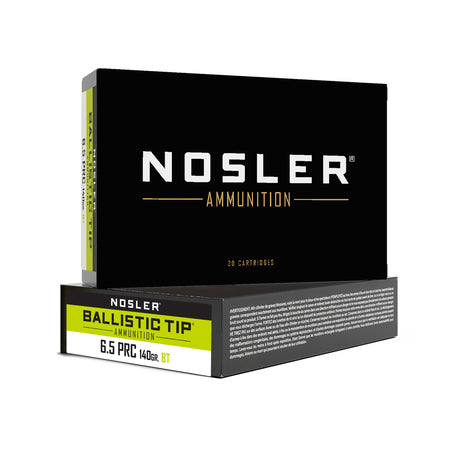 Nosler Match Custom Competition Hollow Point Boat Tail 140 Grain 6.5mm Creedmoor 2650 fps