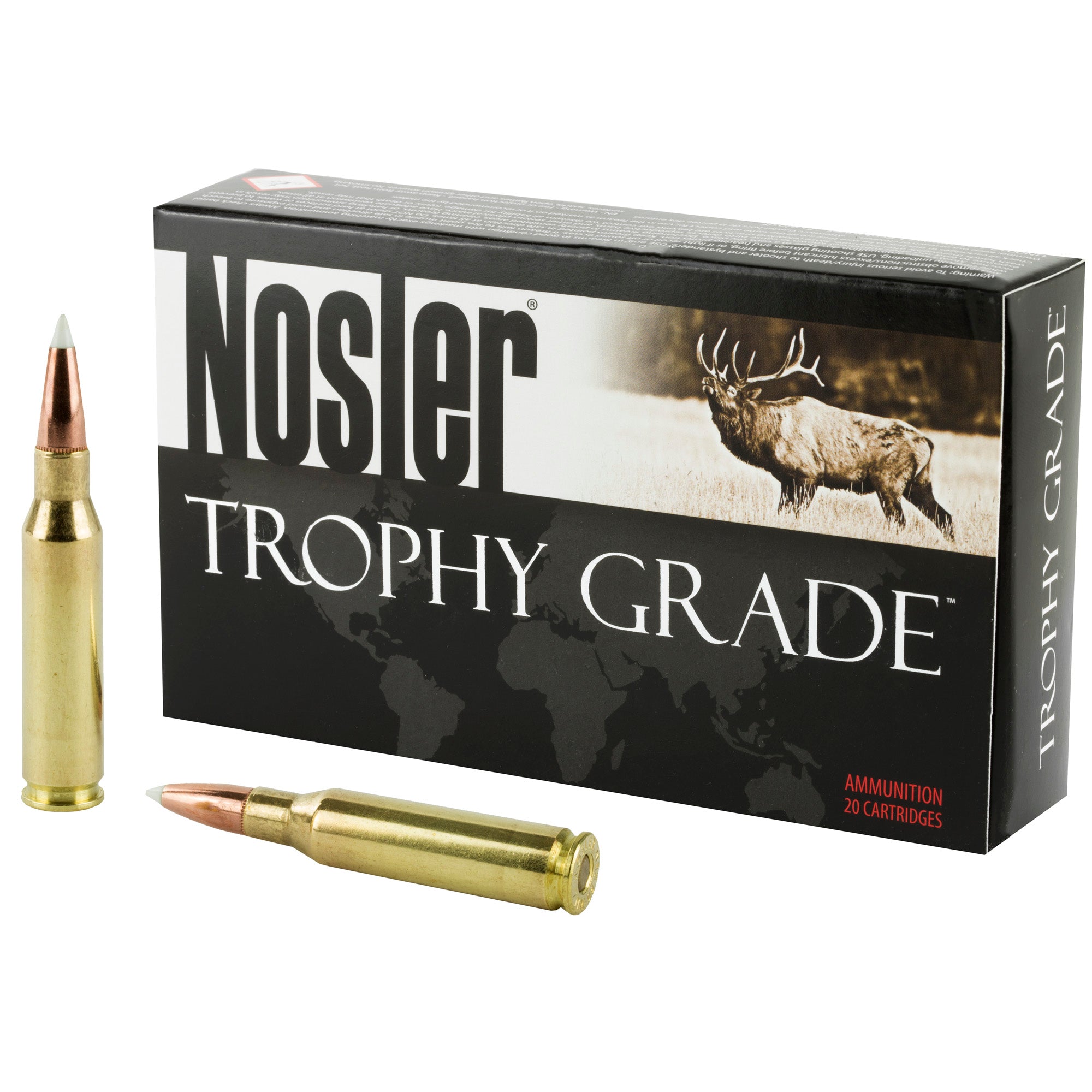 Nosler Trophy Grade Nosler AccuBond 140 Grain 7mm-08 Remington 2825 fps