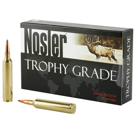 Nosler Trophy Grade Nosler Spitzer AccuBond Long Range 129 Grain .26 Nosler 3400 fps