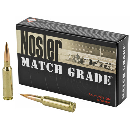 Nosler Match Grade RDF Hollow Point Boat Tail 140 Grain 6.5mm Creedmoor 2650 fps