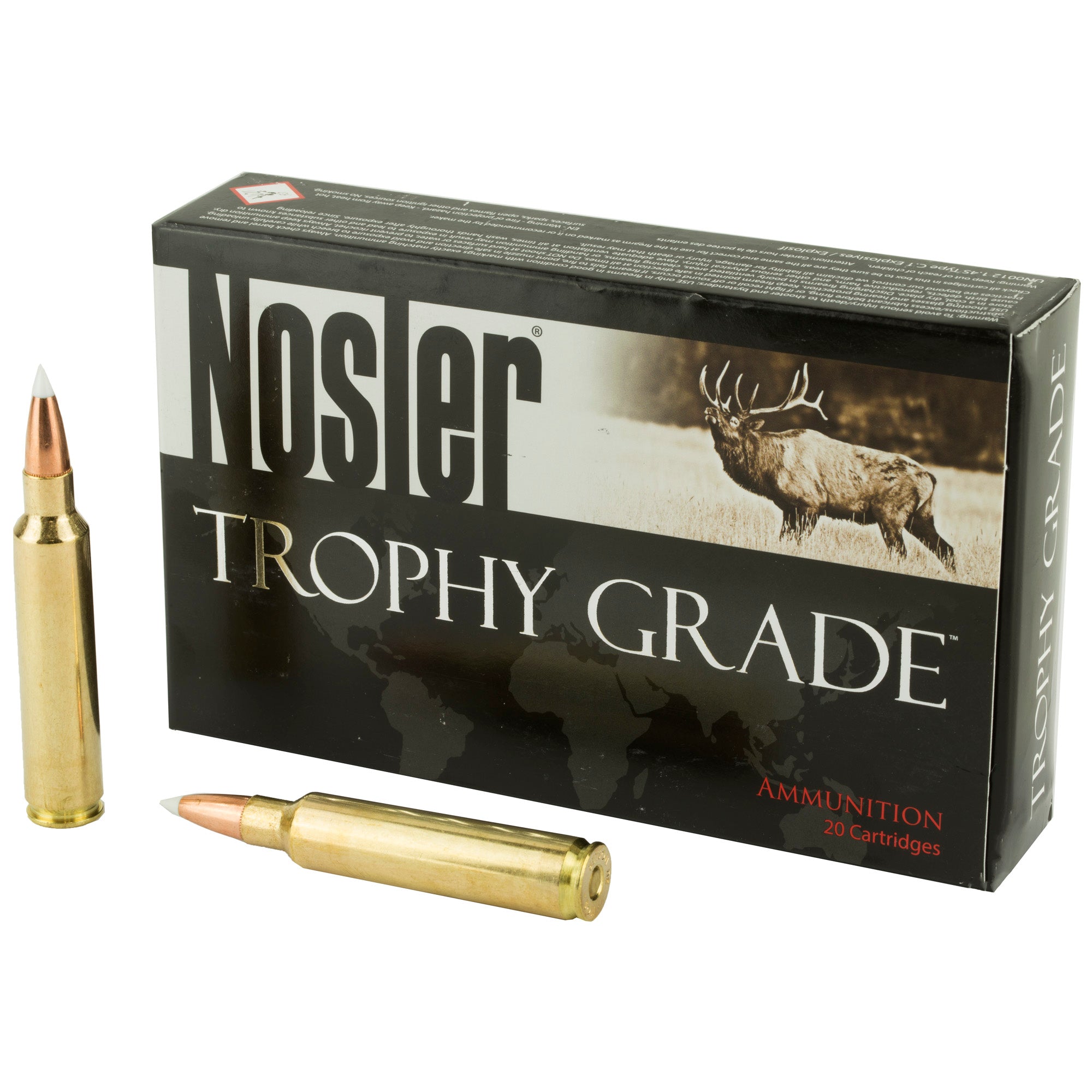 Nosler Trophy Grade Nosler AccuBond 180 Grain .30 Nosler 3200 fps