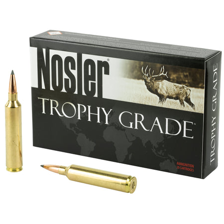 Nosler Trophy Grade Nosler Spitzer AccuBond Long Range 142 Grain .26 Nosler 3300 fps