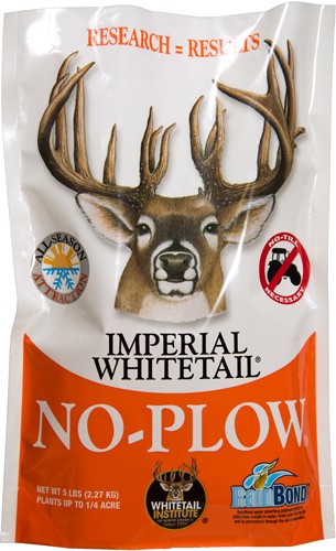Whitetail Institute No Plow Seed 5lb 1/4-Acre Drought Tolerant Fall Food Plot