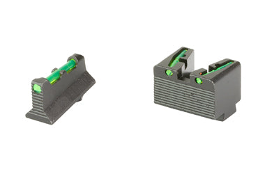 Hi-Viz GMLW21-2 Tritium Co-Witness Sight Set, Fits Glock MOS 9/40SW/357Sig (Not 42/43/43X/48), Green/Red/White Front, Green/Red/Black Rear