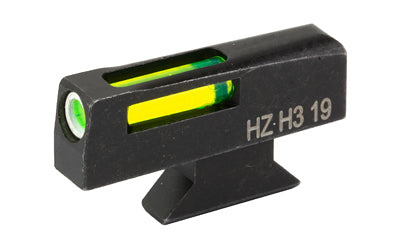 Hi-Viz SWN3001 LiteWave H3 Tritium Front Only Sight for S&W Revolvers, Green with White Front Ring, .250 Height