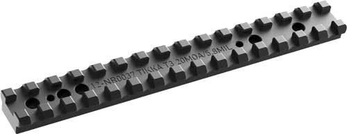 Audere Tikka T3/T3X NATO Rail 20 MOA Black Finish