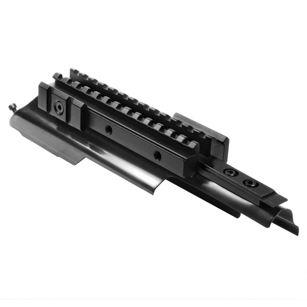 NcStar AK Tri-Rail Receiver Cover Mount for AKM Pattern Rifles