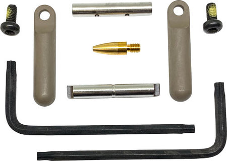 KNS Gen2 Non-Rotating Pin Kit for AR-15/M16 .154 Dark Earth Finish