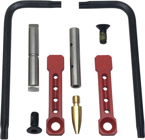 KNS Gen ST Non-Rotating Pin Kit for AR-15/M16 .154 in Red