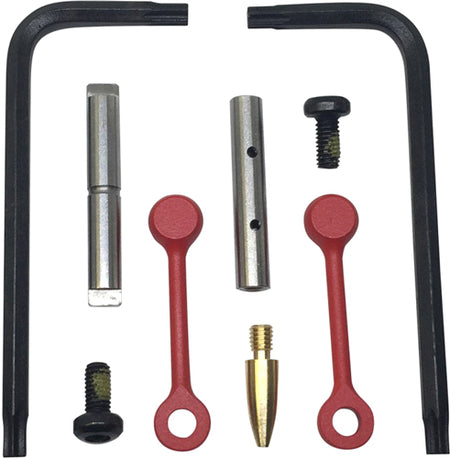 KNS Gen2 Mod2 Non-Rotating Pin Kit for AR-15/M16 .154 in Red