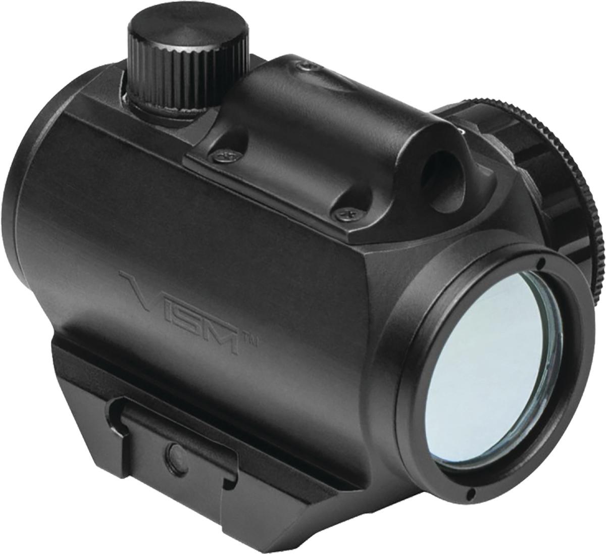 NcSTAR VISM Micro Green Dot Red Dot Sight with Integrated Red Laser Black Finish