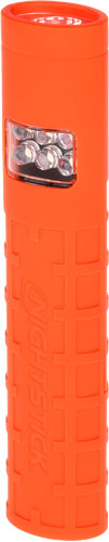 Nightstick 2AAA Dual Switch Handheld Dual Light with Belt Clip - Red
