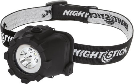 Nightstick 3AAA LED Headlamp Multi-Function 120/70 Lumens Waterproof