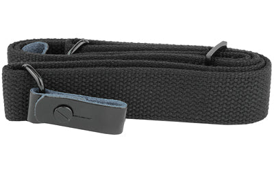 NcSTAR AK/SKS Black Canvas Adjustable 2-Point Military Style Sling with Metal Slider and Reinforced Ends