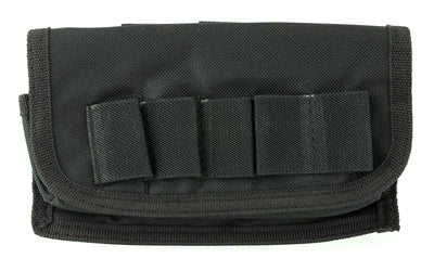 NcSTAR MOLLE Compatible Shot Shell Pouch, Black, 17 Shell Capacity, Hook and Loop Flap CV12SHCB