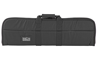 NcSTAR 32 Inch Black Nylon Rifle Case, High Density Foam Interior, Carry Handle and Strap