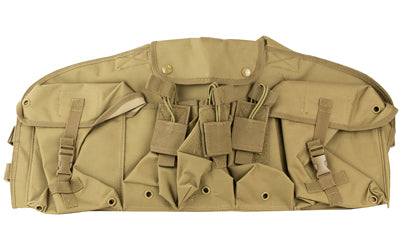 NcSTAR AK Magazine Chest Rig Tan CVAKCR2921T – Triple Double-Mag Pouches, Utility Pouches, MOLLE Webbing