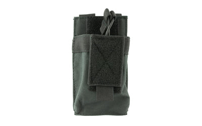 NcSTAR Single AR-Style Magazine Pouch, Black, Adjustable Bungee, MOLLE/PALS Compatible CVAR1MP2929B