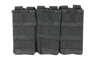 NcSTAR Triple AR-Style Magazine Pouch, Black, MOLLE/PALS Straps, Adjustable Bungee Retention CVAR3MP2928B