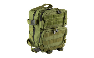 NcSTAR VISM Tactical Daily Backpack, Green, Multiple Compartments, MOLLE Webbing, Adjustable Straps CVEDP3056G