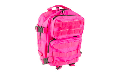 NcSTAR VISM Pink Daily Carry Backpack, MOLLE Webbing, 396 Cubic Inch Main Compartment, Patch Loop Area CVEDP3056P
