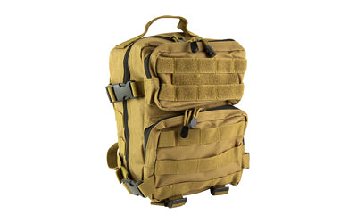 NcSTAR VISM Tactical Daily Backpack, Tan, Multiple Compartments, MOLLE Webbing, Adjustable Straps CVEDP3056T