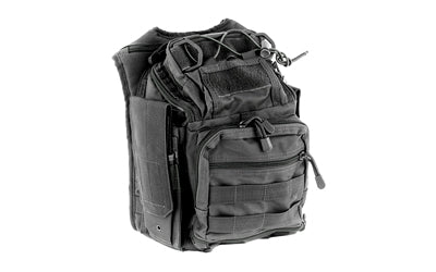 NcSTAR First Responder Utility Shoulder Bag, Gray Nylon, MOLLE Compatible, 7 Compartments CVFRB2918U