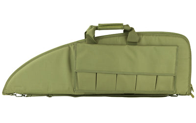 NcSTAR VISM Green Rifle Case 36 Inch with 5 Magazine Pouches and Double Metal Zippers CVG2907-36