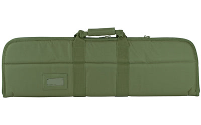 NcSTAR Green 32" Soft Rifle Case, Nylon, Foam Lined Interior, Lockable Zippers CVG2910-32