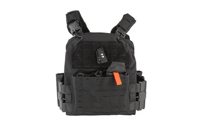 NcSTAR CVLCQRL3055B Laser Cut Plate Carrier, Quick Release, Black, 2XL