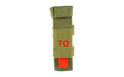 NcSTAR Tactical Tourniquet and Trauma Shear MOLLE Pouch, Green, Hook and Loop Retention CVTQ2990G
