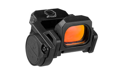 NcSTAR VDFLIPPRO Folding Red Dot Optic, 22x16mm Objective, 3 MOA, Glock/RMR/Picatinny Mounts, Black