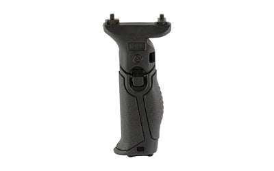 NcSTAR Folding Vertical Foregrip for MLOK, 3-Position Adjustable, Rubberized Grip, Matte Black VG047